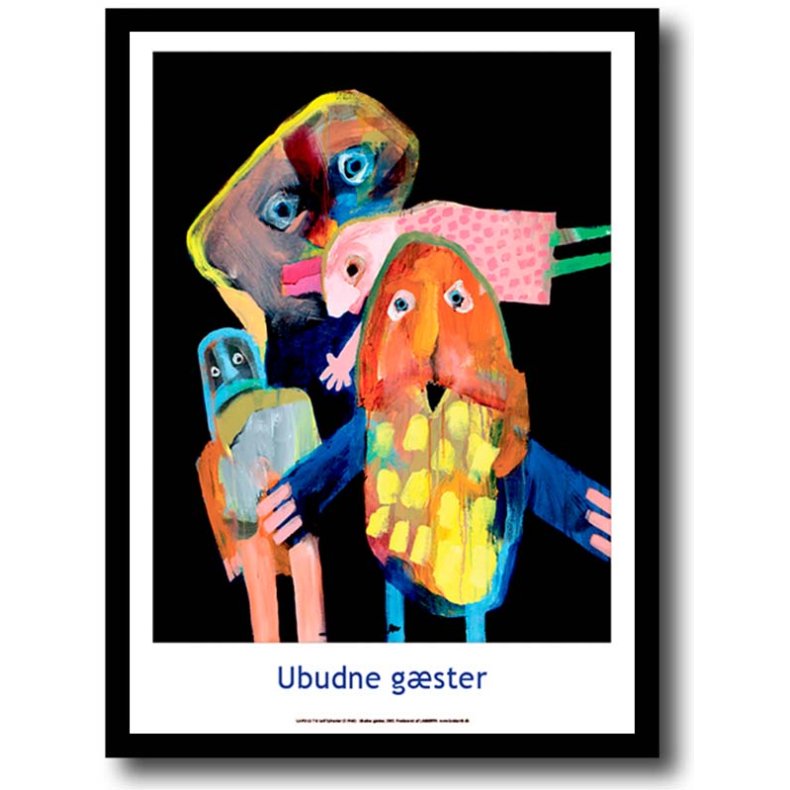 Leif Sylvester plakat 30x40cm i ramme