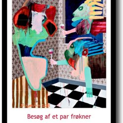 Leif Sylvester plakat 30x40cm i ramme