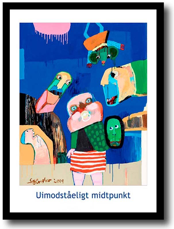 Leif Sylvester plakat i ramme - Plakater - LAMBERTH ApS