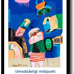 Leif Sylvester plakat 30x40cm i ramme