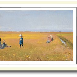 Skagen plakat 60x80cm i ramme