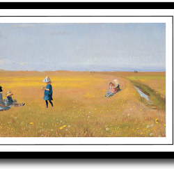 Skagen plakat 30x40cm i ramme