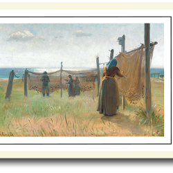 Skagen plakat 30x40cm i ramme