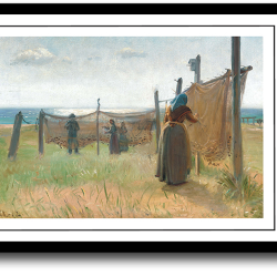 Skagen plakat 30x40cm i ramme