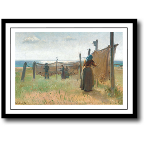 Skagen plakat 30x40cm i ramme