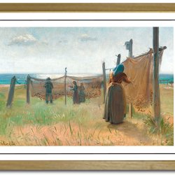 Skagen plakat 30x40cm i ramme