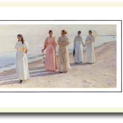 Skagen plakat 30x40cm i ramme