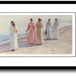 Skagen plakat 30x40cm i ramme