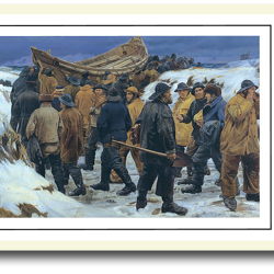 Skagen plakat 30x40cm i ramme