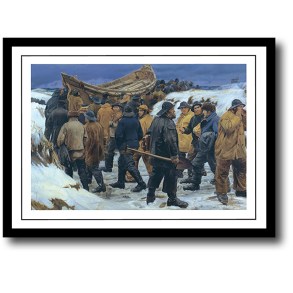 Skagen plakat 30x40cm i ramme