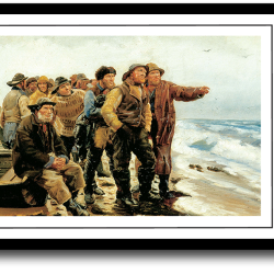 Skagen plakat 30x40cm i ramme