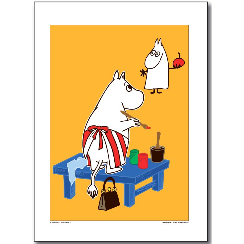 Moomin poster 30x40cm