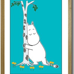 Mumi plakat 60x80cm i ramme