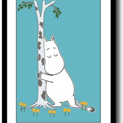 Mumi plakat 30x40cm i ramme