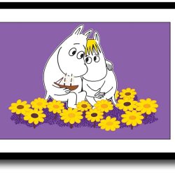 Mumi plakat 30x40cm i ramme