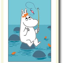 Mumi plakat 30x40cm i ramme