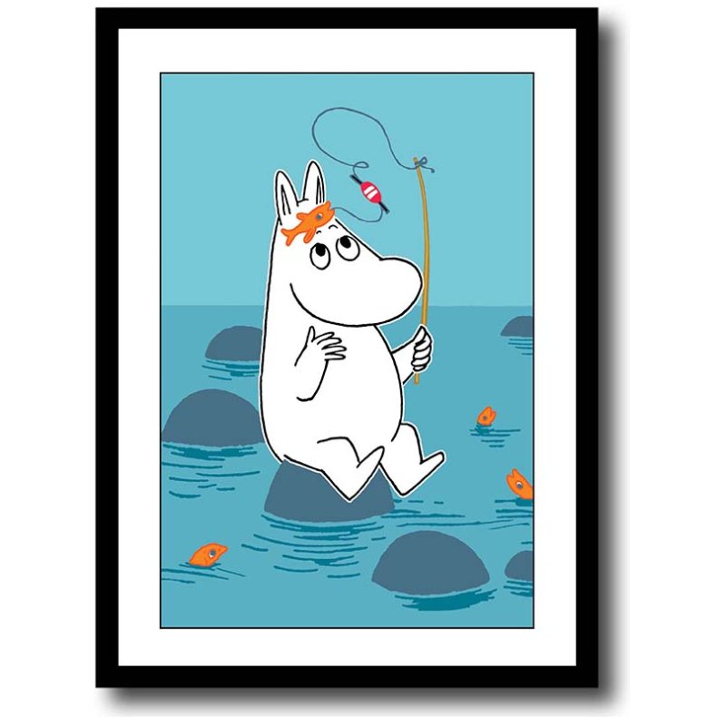 Mumi plakat 30x40cm i ramme
