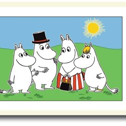 Mumi plakat 30x40cm i ramme