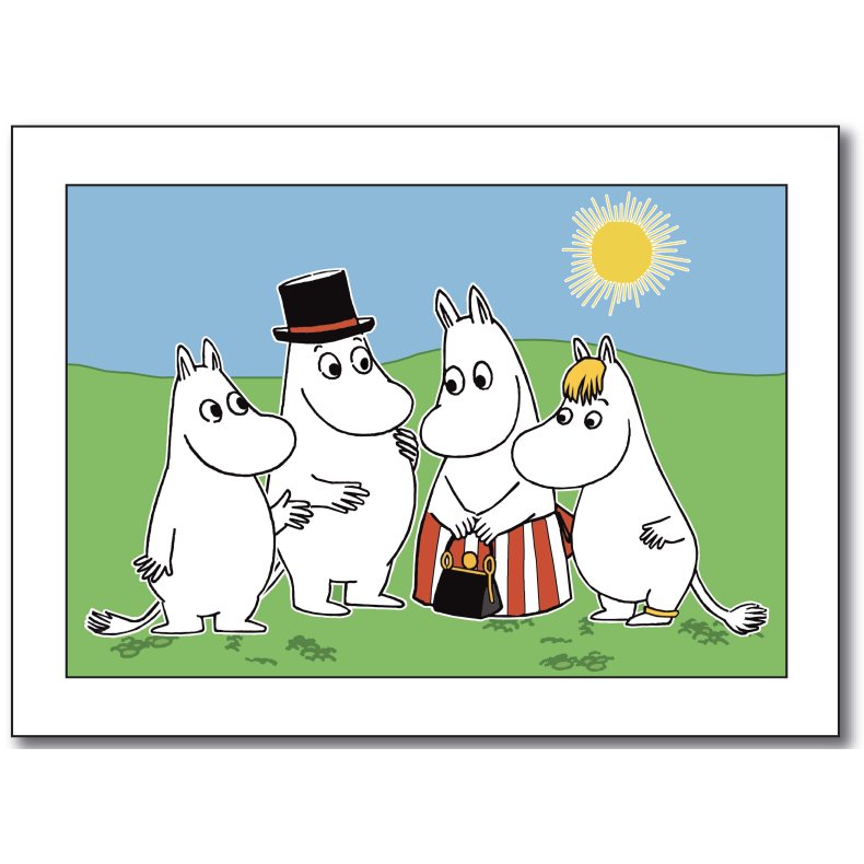 Moomin poster 30x40cm