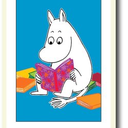 Mumi plakat 30x40cm i ramme