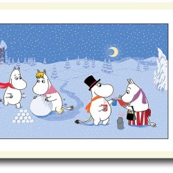 Mumi plakat 30x40cm i ramme