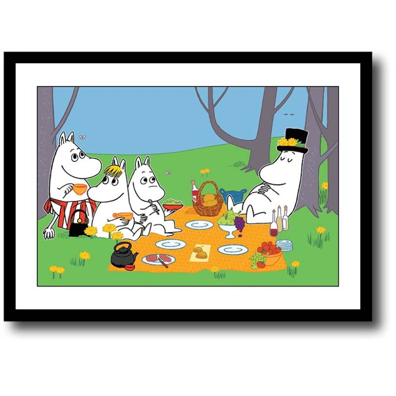 Mumi plakat 30x40cm i ramme
