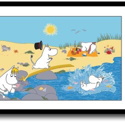 Mumi plakat 30x40cm i ramme