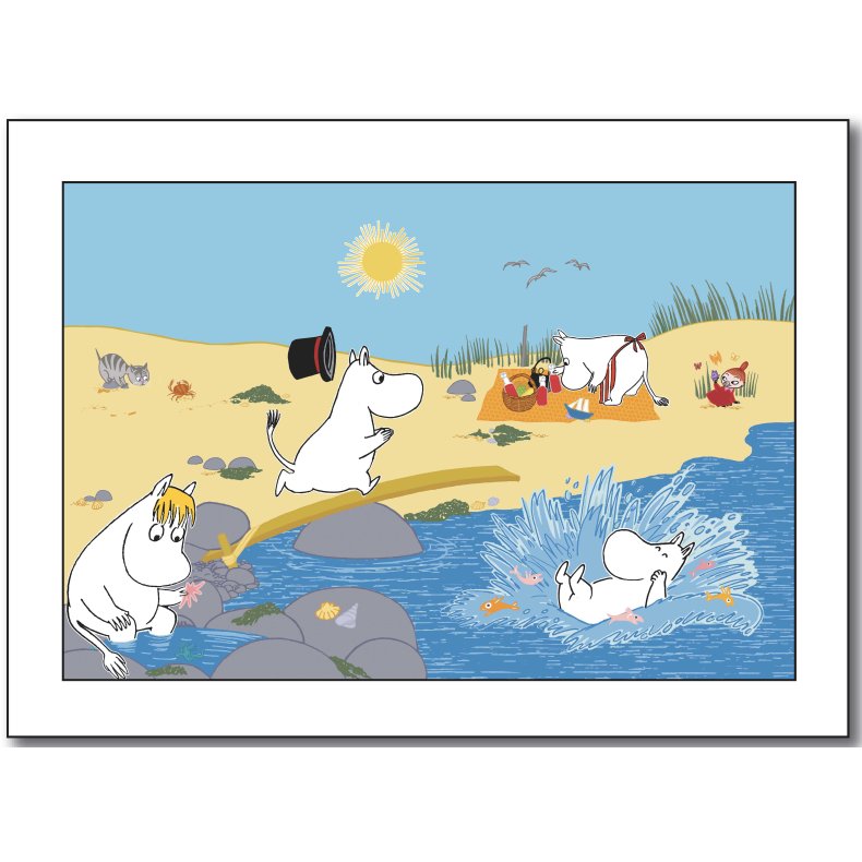 Moomin poster 30x40cm