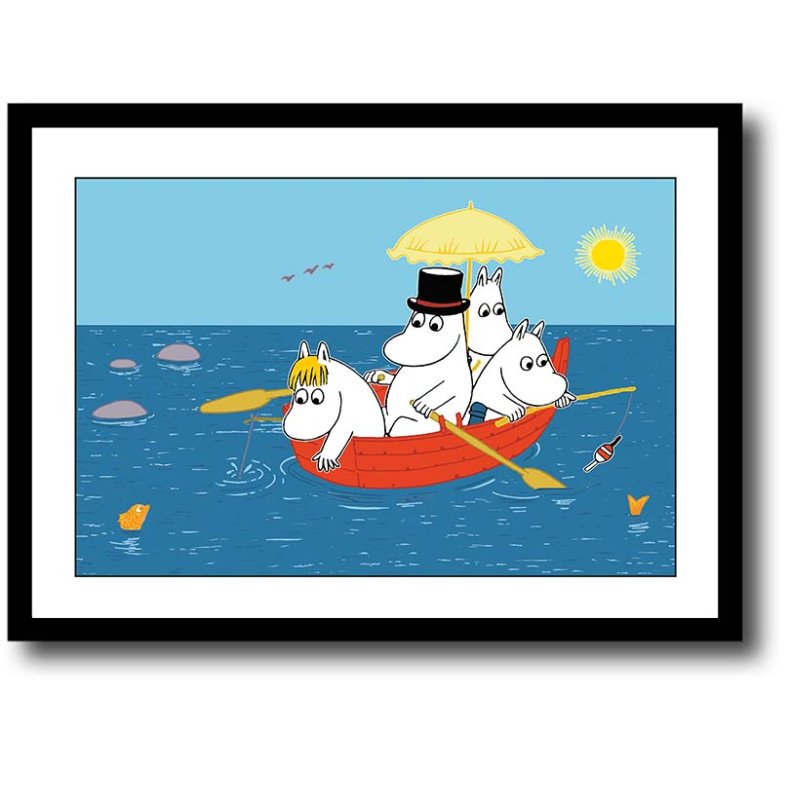 Mumi plakat 30x40cm i ramme