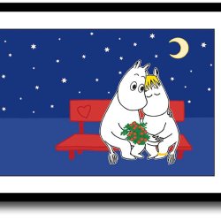 Mumi plakat 30x40cm i ramme