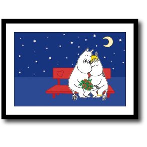 Mumi plakat 30x40cm i ramme