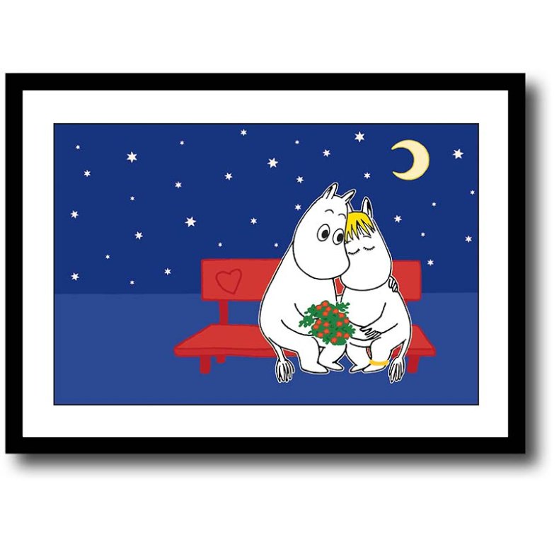 Mumi plakat 30x40cm i ramme
