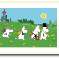 Mumi plakat 30x40cm i ramme