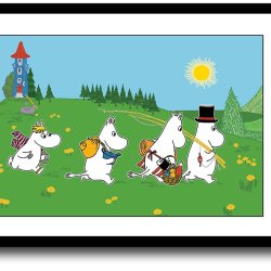 Mumi plakat 30x40cm i ramme