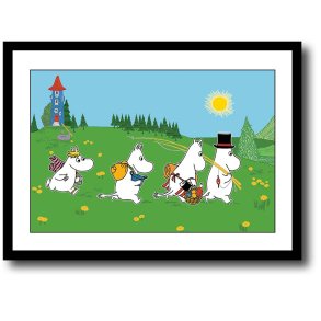 Mumi plakat 30x40cm i ramme