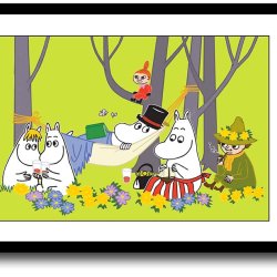 Mumi plakat 30x40cm i ramme