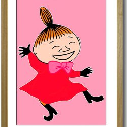 Mumi plakat 30x40cm i ramme