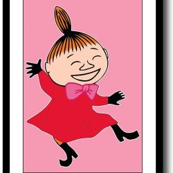 Mumi plakat 30x40cm i ramme