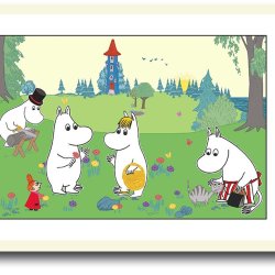 Mumi plakat 30x40cm i ramme