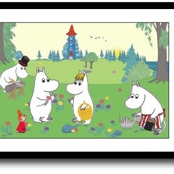 Mumi plakat 30x40cm i ramme