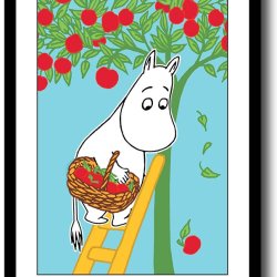 Mumi plakat 30x40cm i ramme