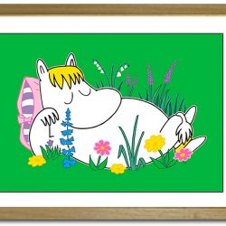 Mumi plakat 30x40cm i ramme