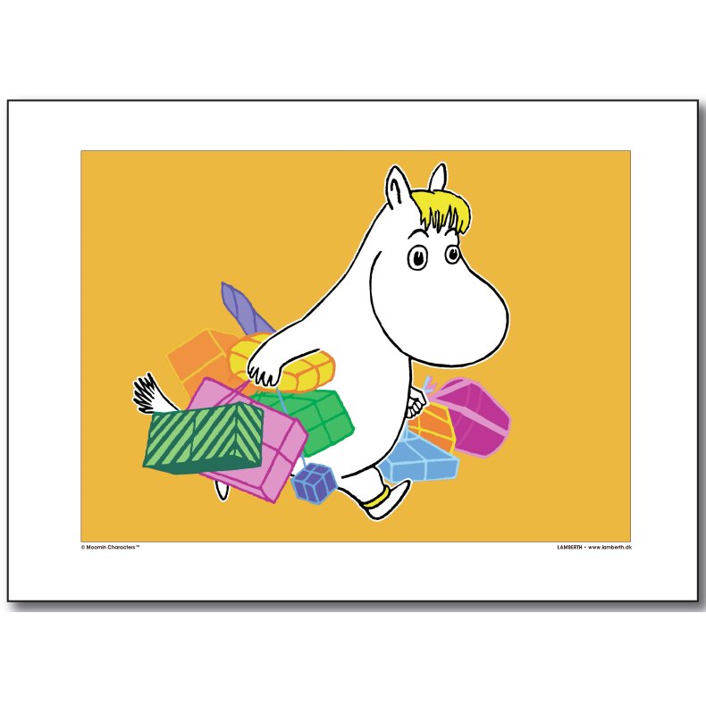 Moomin poster 30x40cm