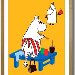 Mumi plakat 30x40cm i ramme