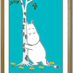 Mumi plakat 30x40cm i ramme