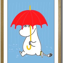 Mumi plakat 30x40cm i ramme