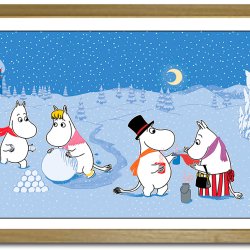 Mumi plakat 30x40cm i ramme