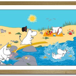 Mumi plakat 30x40cm i ramme