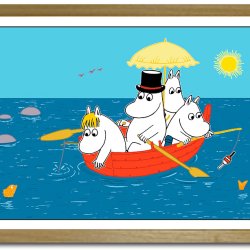 Mumi plakat 30x40cm i ramme