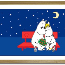 Mumi plakat 30x40cm i ramme